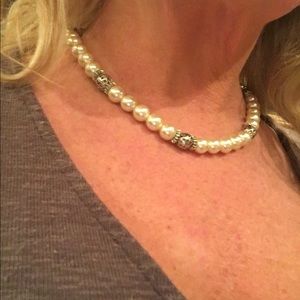 Necklace and earrings